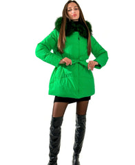 Genuine Silver Fox Fur Down Fill Parka Alaska® Outerwear Company