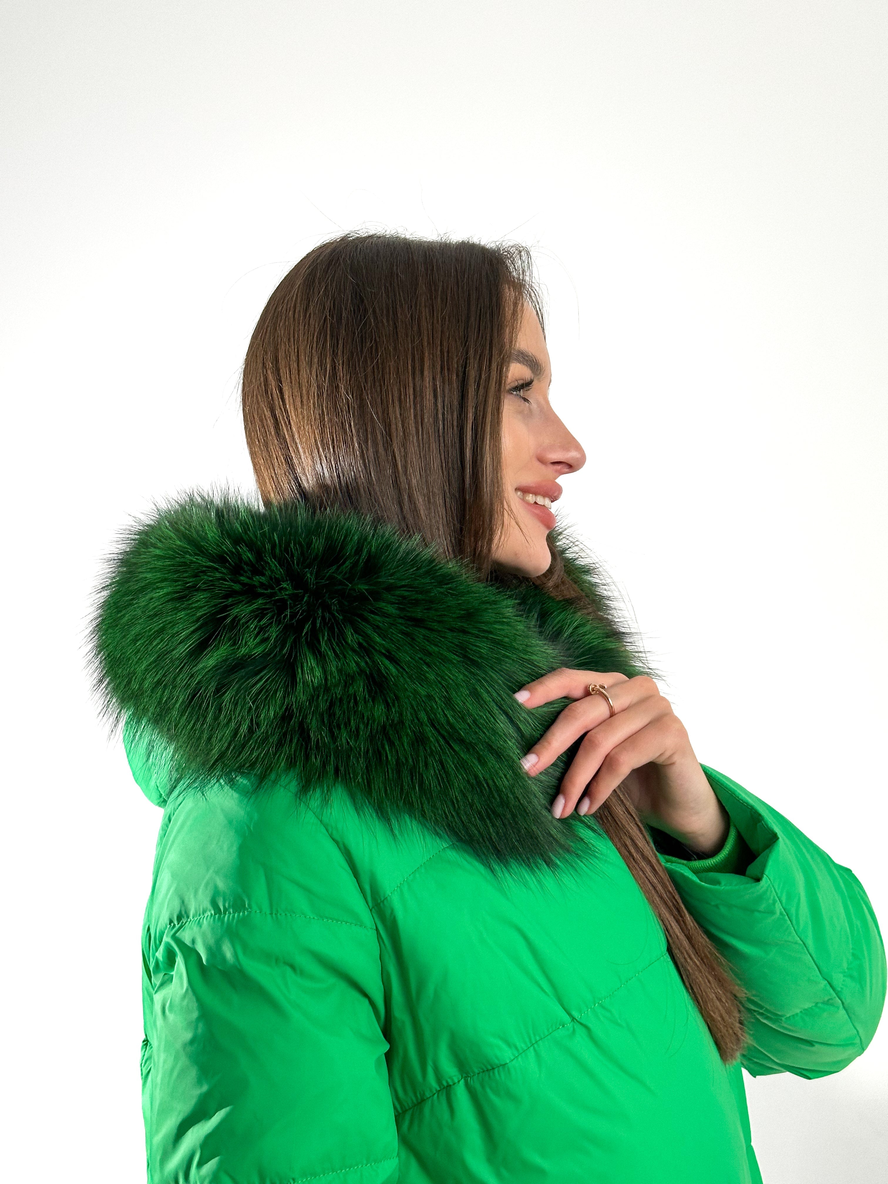 Genuine Silver Fox Fur Down Fill Parka Alaska® Outerwear Company