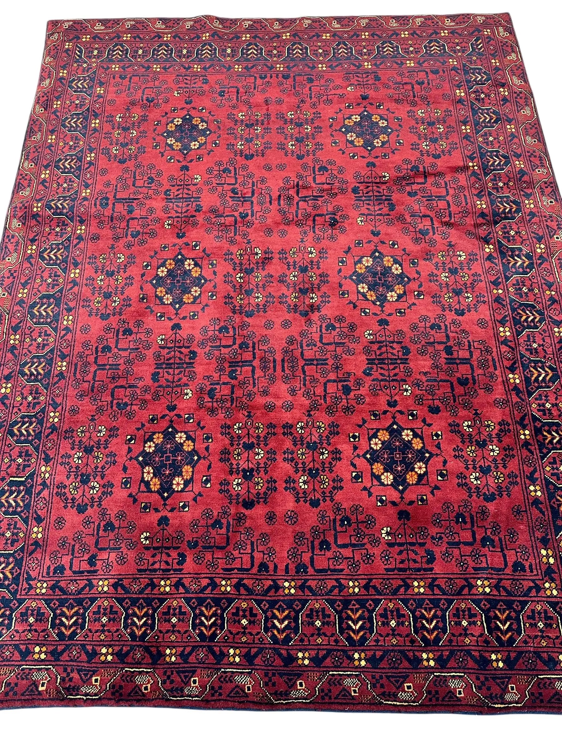 Afghani Area Rug I Turkoman Khal Mohammadi 4’9” x 6’2” Rugistan