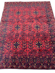 Afghani Area Rug I Turkoman Khal Mohammadi 4’9” x 6’2” Rugistan