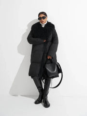 Genuine Lama Fur Premium Down Coat Alaska® Outerwear Company