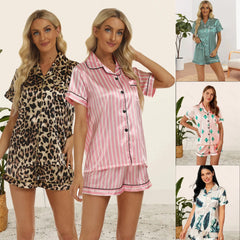 Cozy Women's Pajama Set with Lapel Collar – Soft & Stylish Family Shopolf