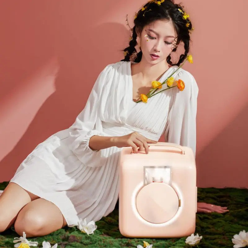 Heated and Cooled Cosmetics Bag Family Shopolf