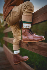 Green Boot socks “Wild” Merino Wool Keep the Littles Wild