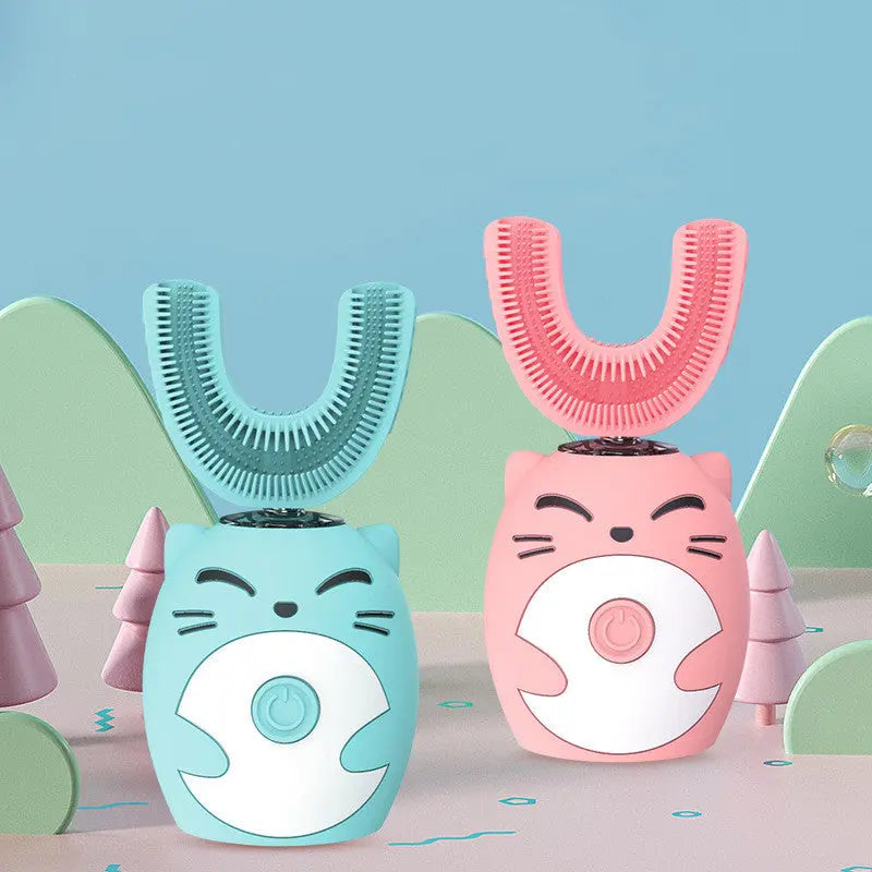 Children's U-shaped Ultrasonic Electric Toothbrush Family Shopolf