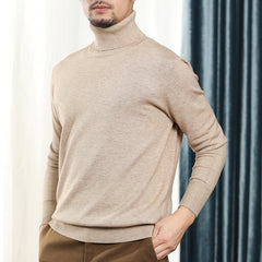 Men's Loose Knit Long Sleeve Solid Sweater