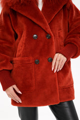Genuine Lama Fur Peruvian Wool Coat Alaska® Outerwear Company