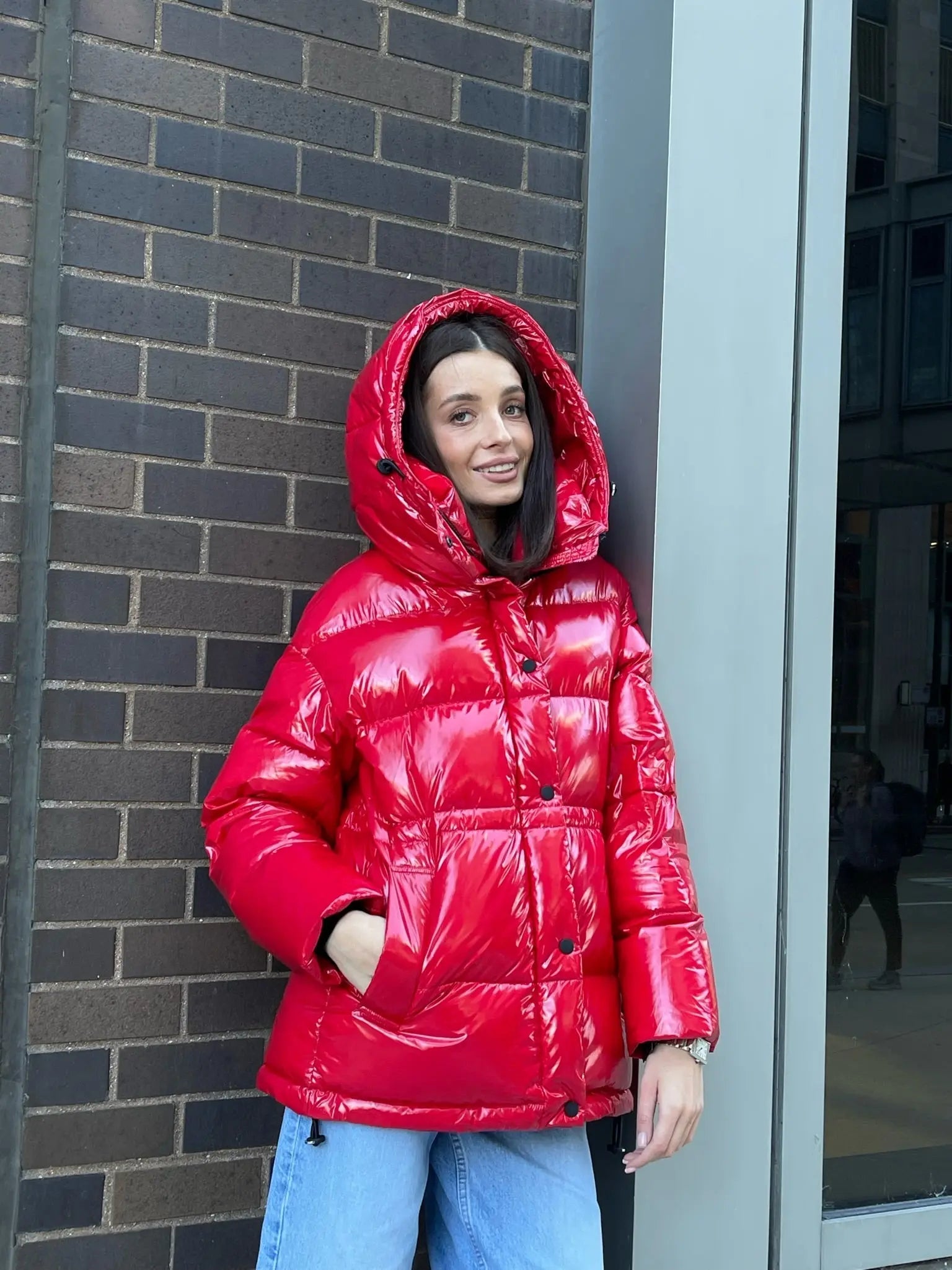 Gia Laqué Premium Down Hooded Jacket Alaska® Outerwear Company