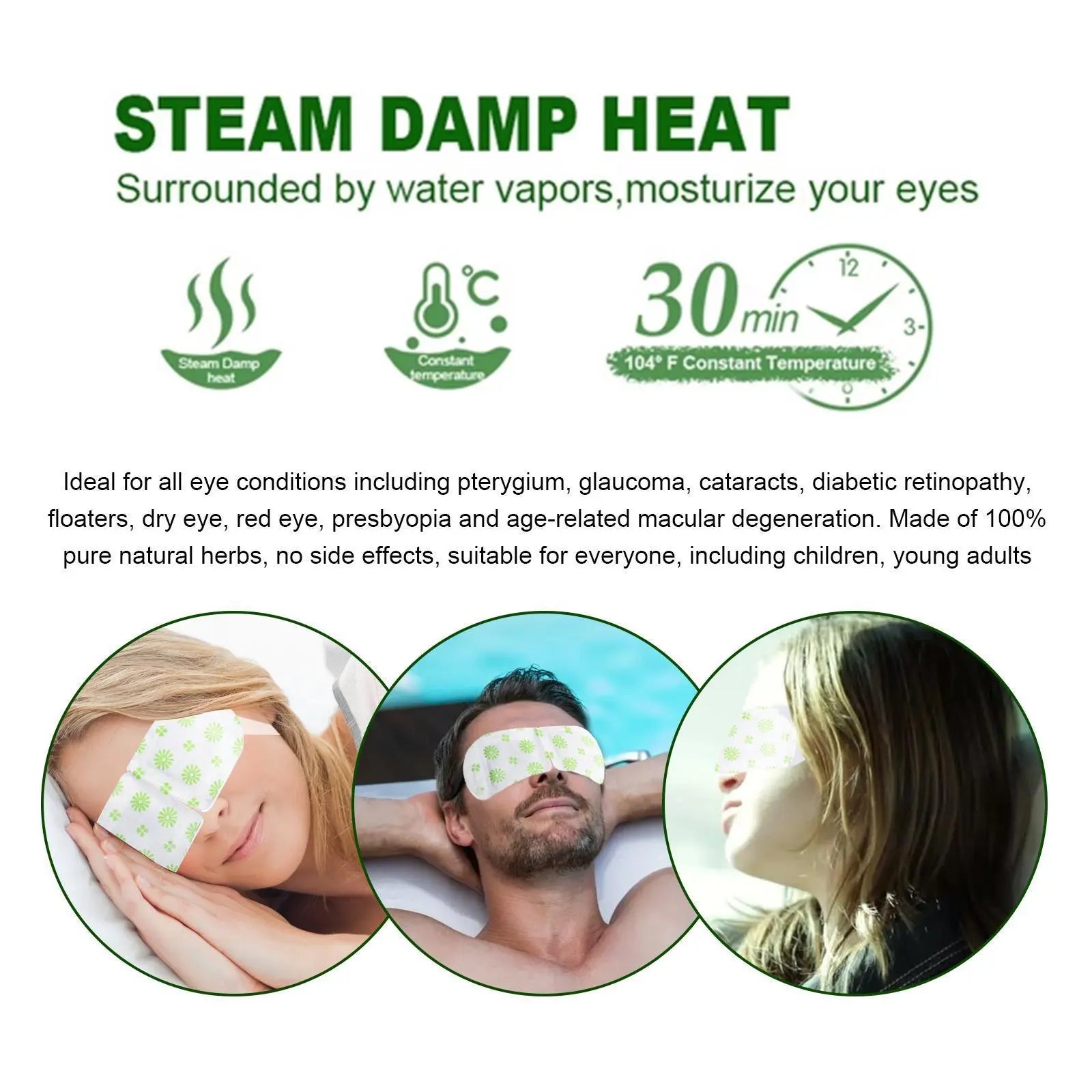 5PCS Steam Eye Mask Family Shopolf