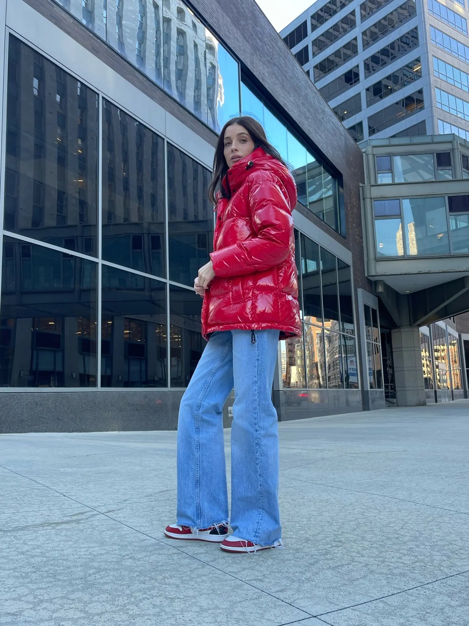 Gia Laqué Premium Down Hooded Jacket Alaska® Outerwear Company