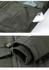 Lambswool Cotton Coat | Versatile Jacket with Lambswool Liner