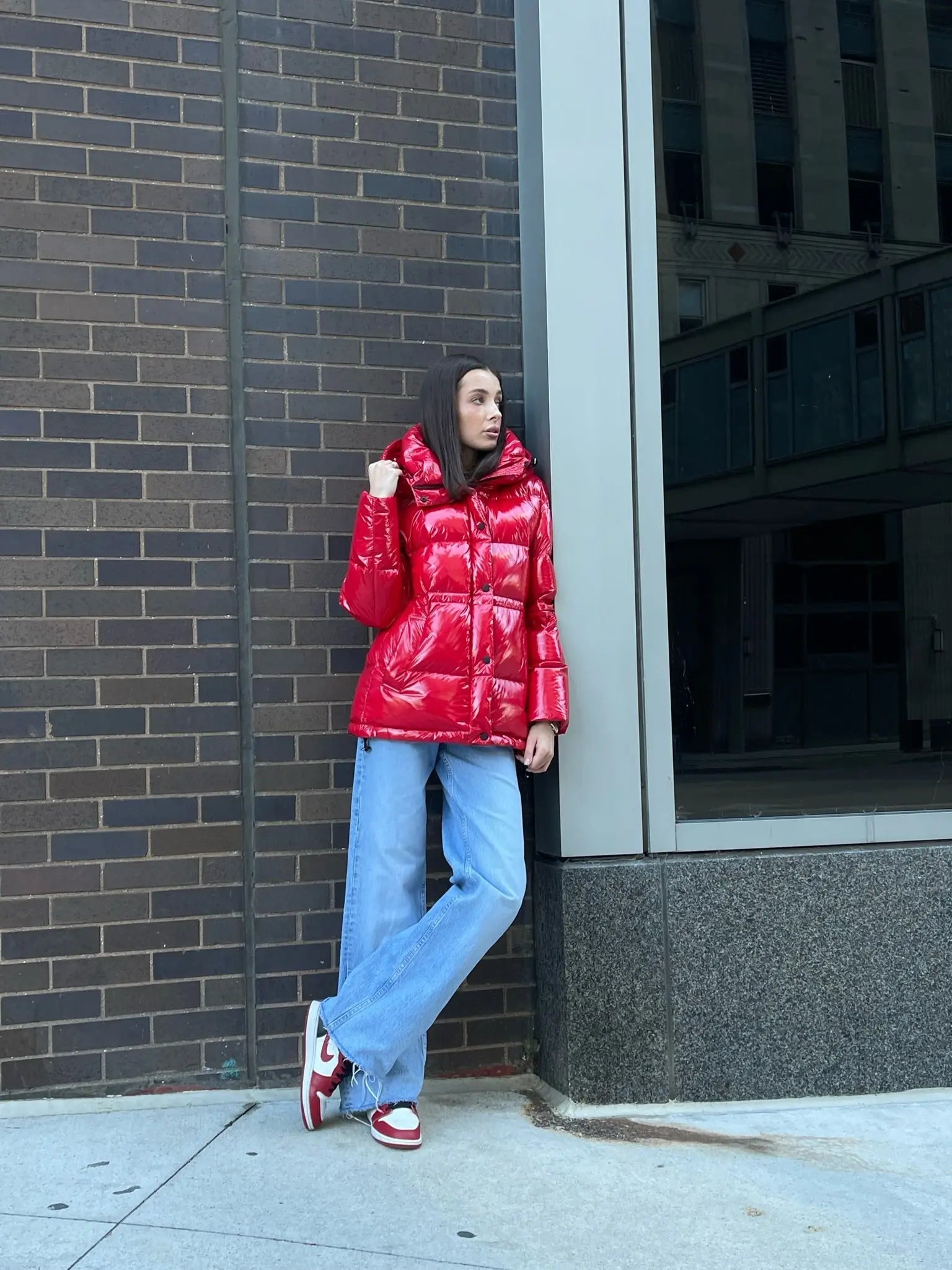 Gia Laqué Premium Down Hooded Jacket Alaska® Outerwear Company