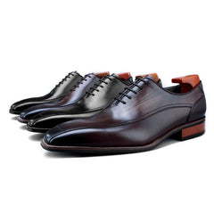 Men's Lace-up Cowhide Shoes