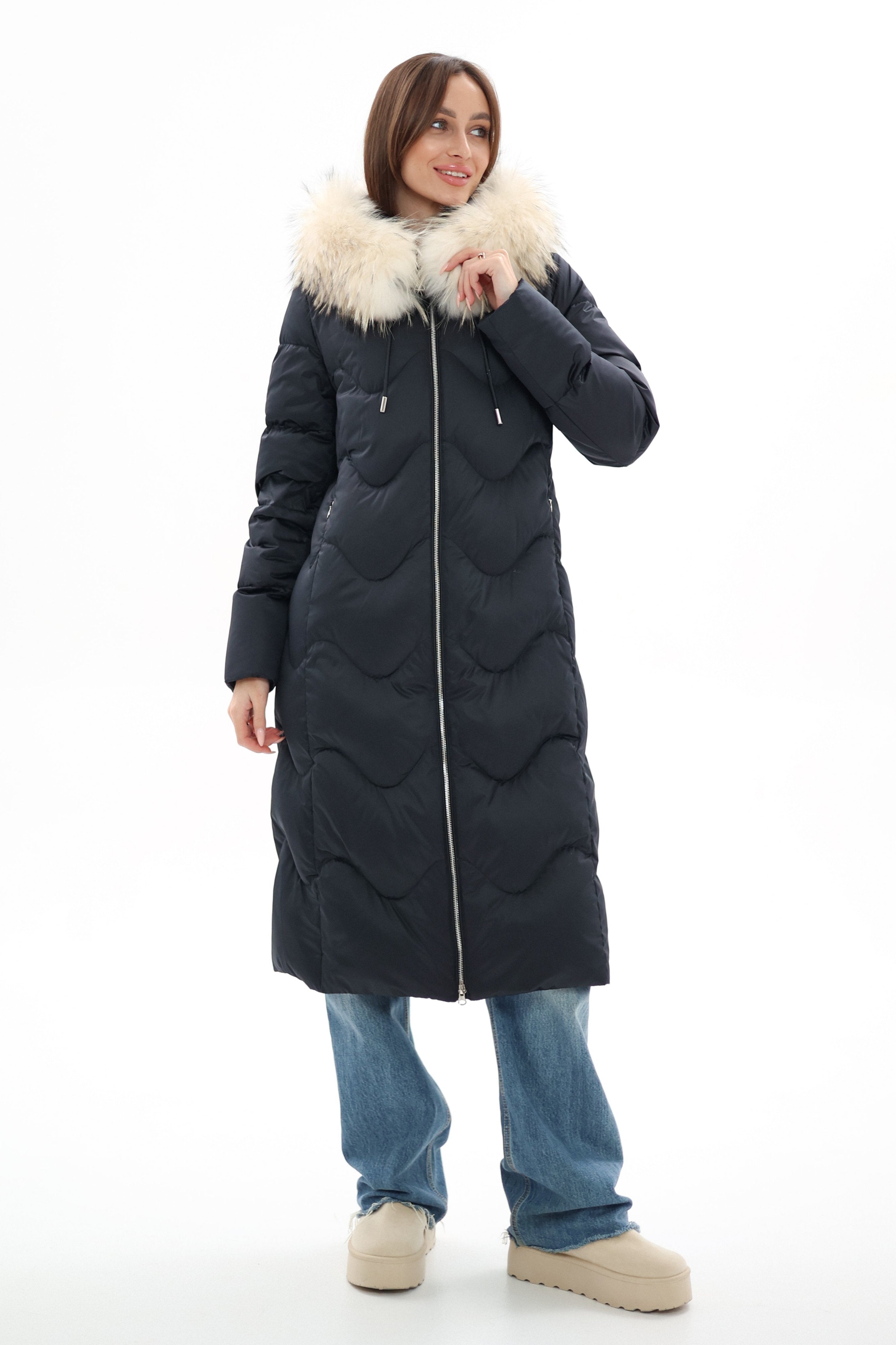 Genuine Fur Trim Down Fill Coat Alaska® Outerwear Company