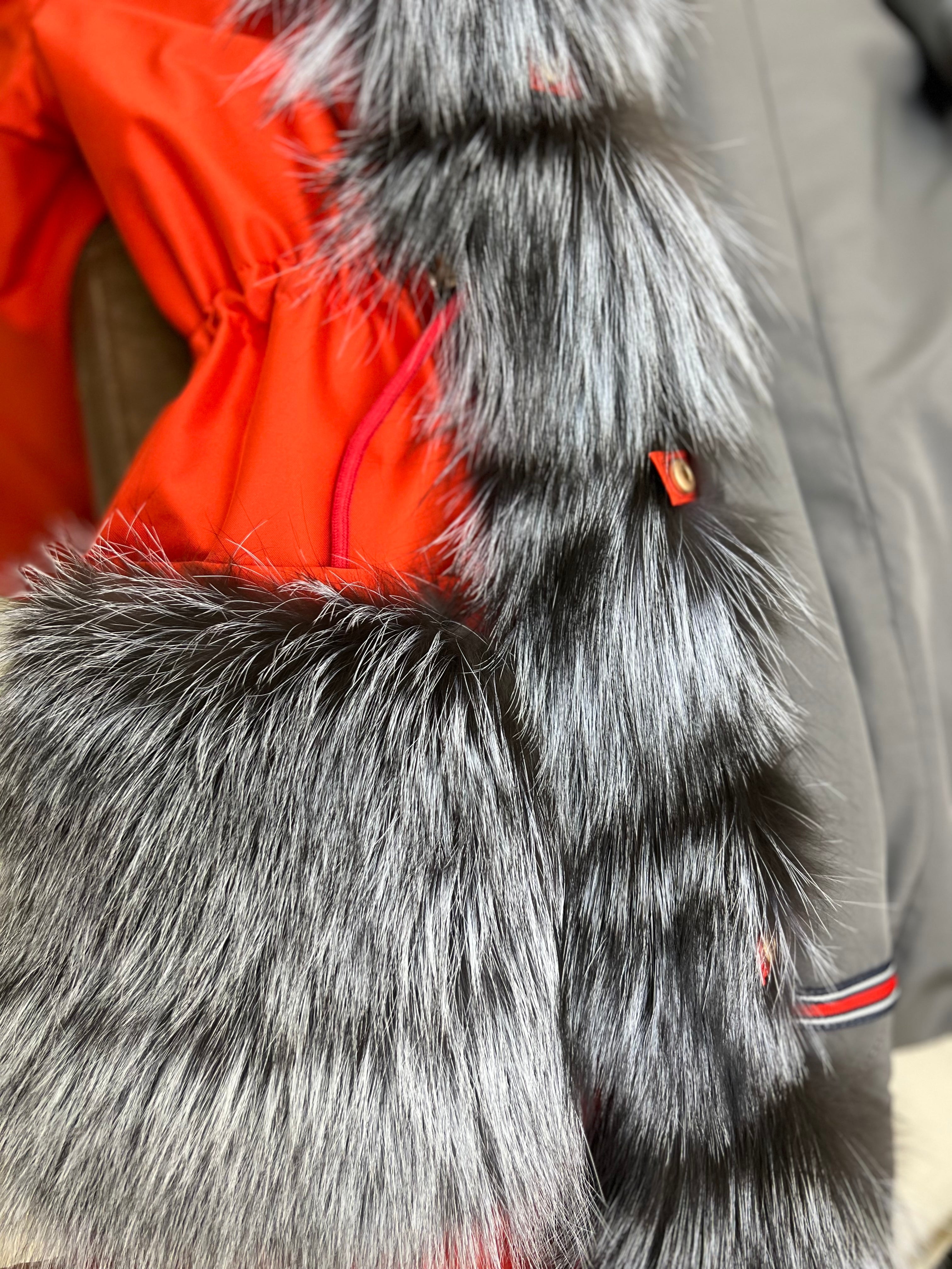 Genuine Silver Fox Fur Rabbit Fur Insulated Parka Alaska® Outerwear Company