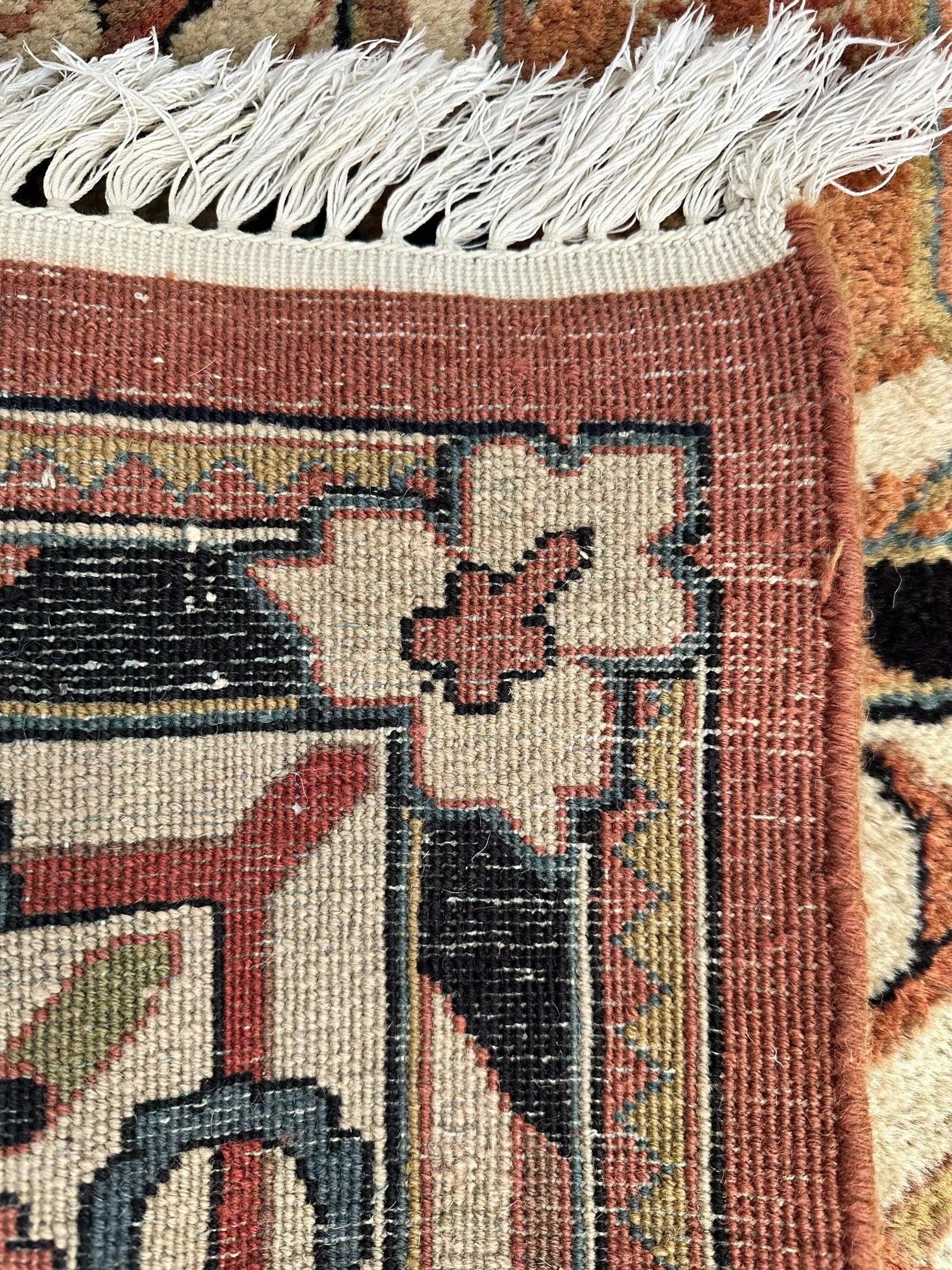 William Morris Hand-Knotted Wool Luxury Handmade Rug - 7'10" x 9'10" Rugistan