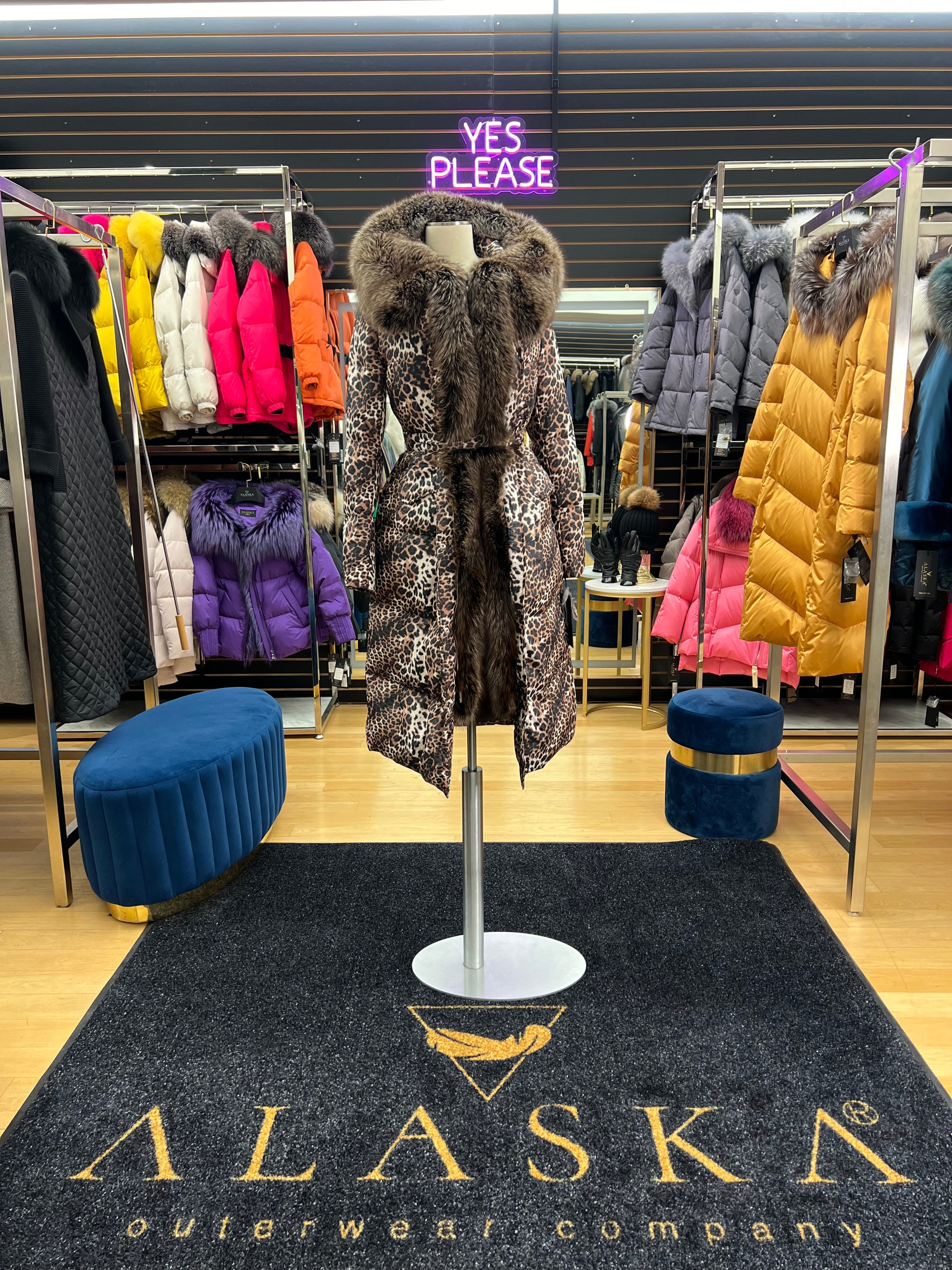 Genuine Silver Fox Down Insulated Parka Alaska® Outerwear Company