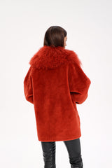 Genuine Lama Fur Peruvian Wool Coat Alaska® Outerwear Company