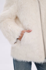 ⇆ Reversible Hooded Wool Blend Jacket Alaska® Outerwear Company