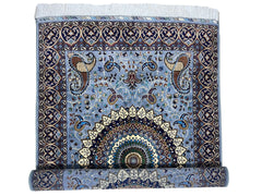 Hand-Knotted Parak Rug – Gray, 40” x 60” | Afghan Wool Rug Rugistan