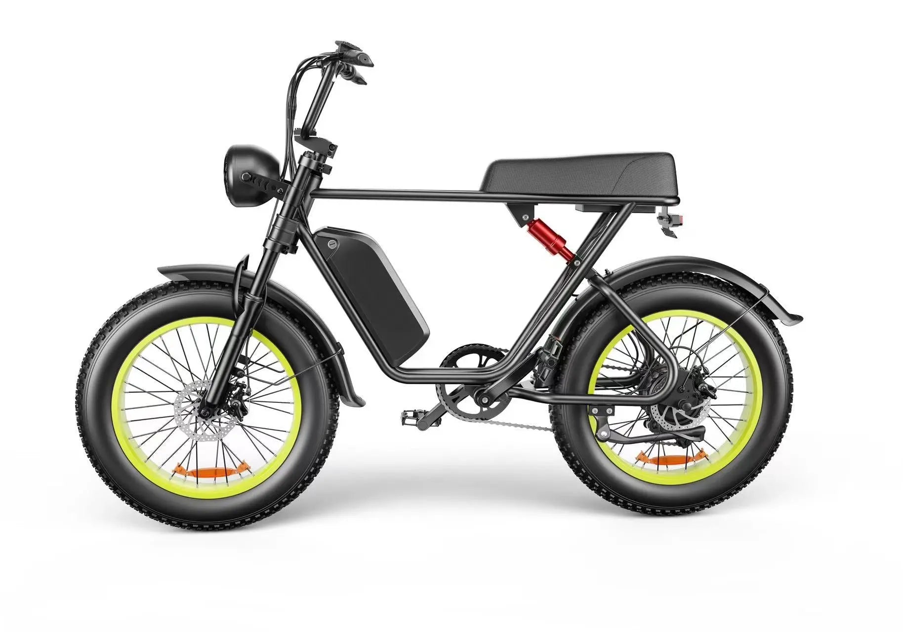 C91 20 inch - 1000W Fat Tire Electric Bike – 20Ah Battery Family Shopolf