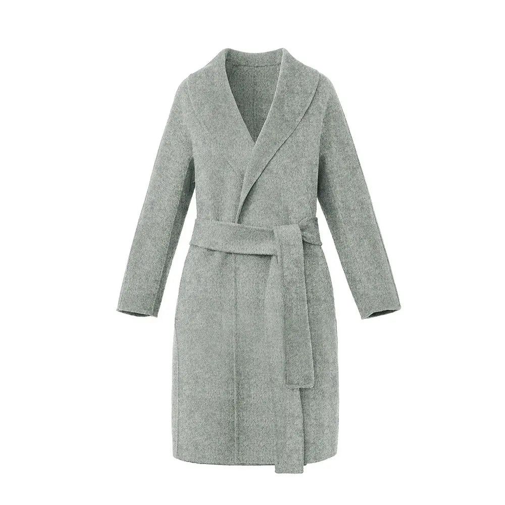Long woolen coat Family Shopolf