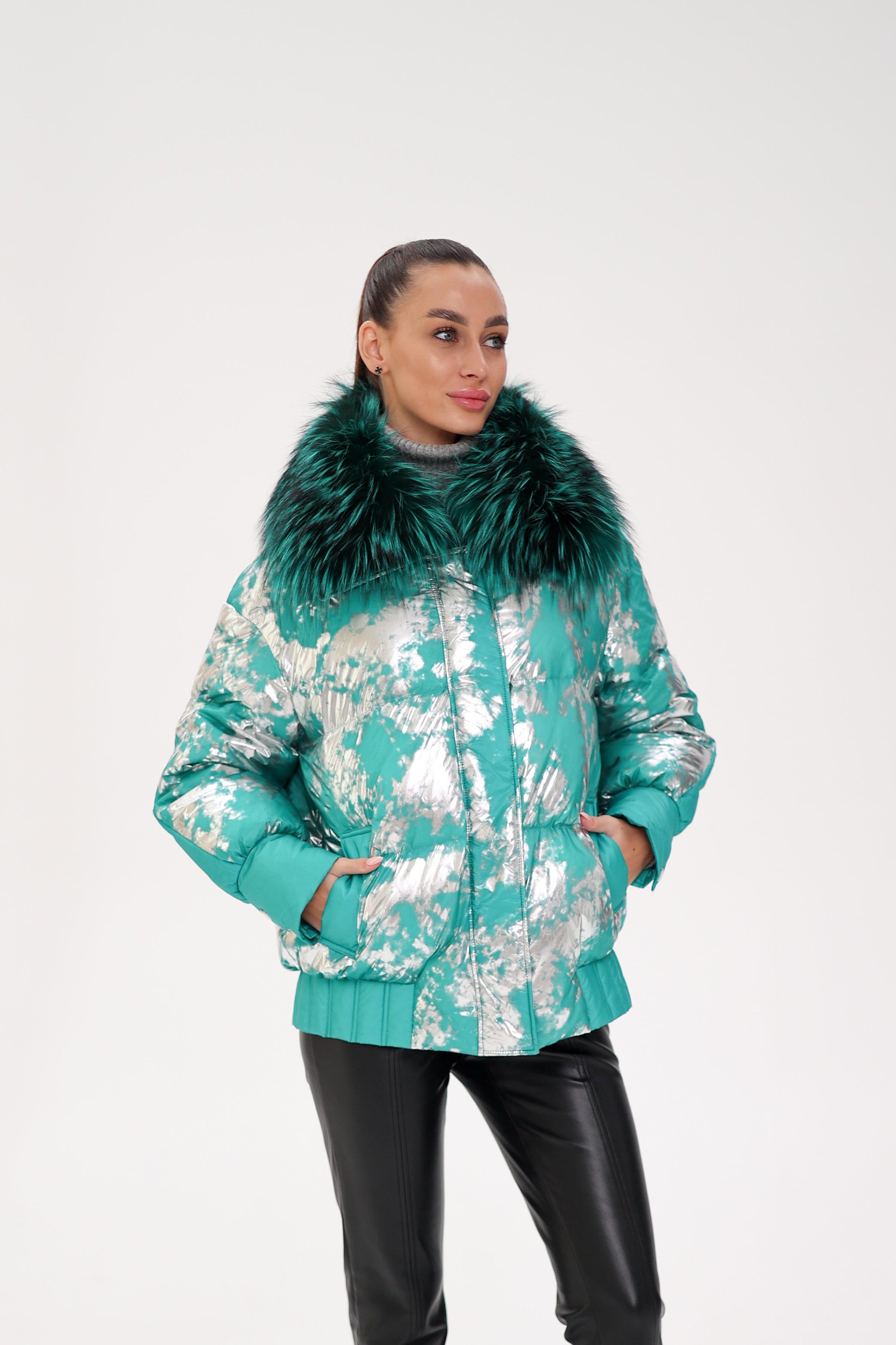 Glacier Fox Collar Down Fill Puffer Alaska® Outerwear Company