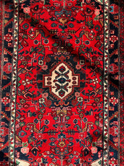 Hand-knotted Persian Hamadan wool Rug 3’8” x 6’4” Rugistan