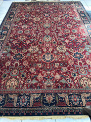 Karastan Samovar Teawash Wool Rug – 8’8” x 12’ – Vintage Elegance, Excellent Condition Rugistan