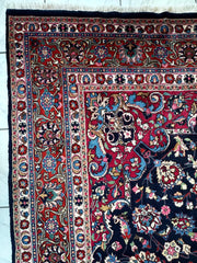 Persian Mashhad Hand Knotted Wool Area Rug 9’9” x 13’3” Rugistan