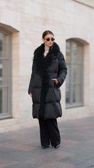 Genuine Lama Fur Premium Down Coat Alaska® Outerwear Company