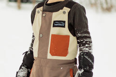Waterproof Snow bib for youth and toddler Keep the Littles Wild