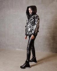 Marble Jacquard Down Fill Coat Alaska® Outerwear Company