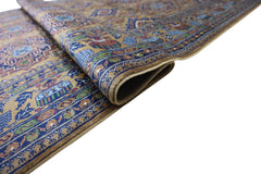 Hand-Knotted Zerkhaki Afghan Wool Area Rug – 6'7" x 9'7" | Rich Brown Tones, Durable Craftsmanship Rugistan