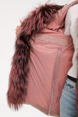 Genuine Silver Fox Fur Trim Down Insulated Parka Alaska® Outerwear Company
