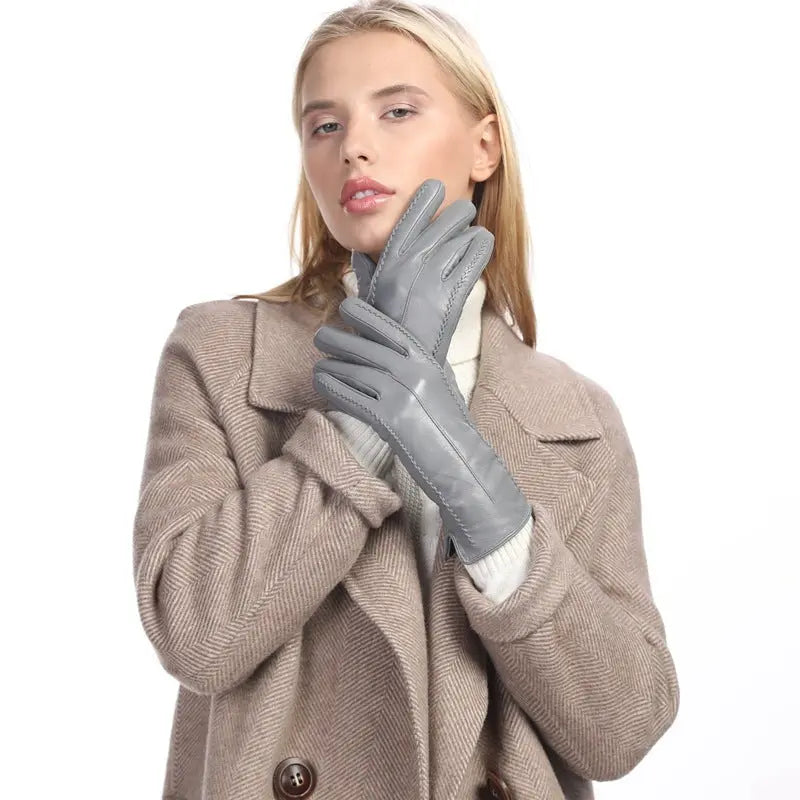 Sheepskin Gloves For Women Family Shopolf