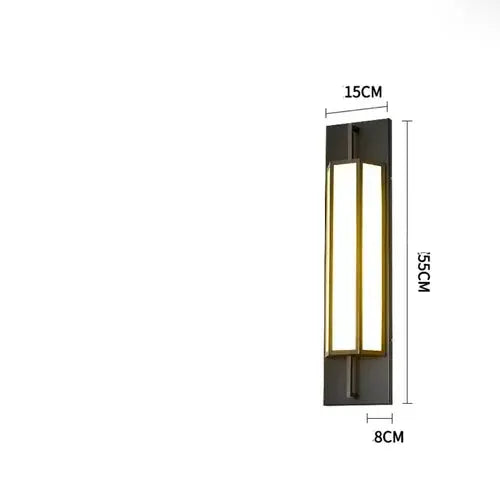 Villa Vibes Outdoor Wall Lamp | Modern Elegance