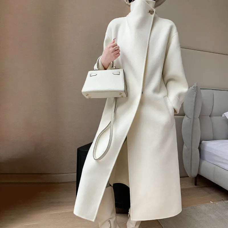 Woolen Coat Straight Family Shopolf