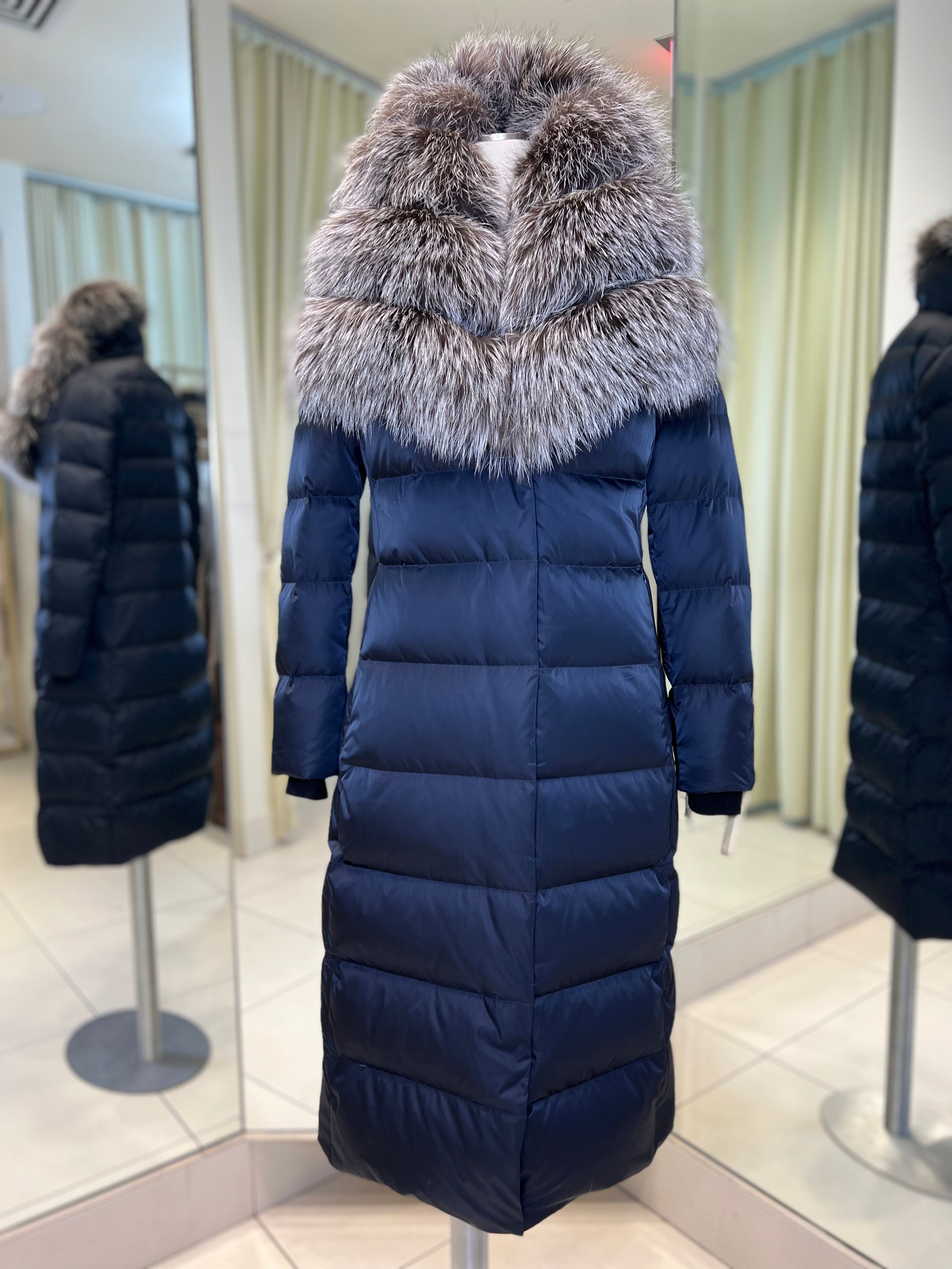 Kaimana Genuine Fox Fur Trim Premium Down Coat Alaska® Outerwear Company