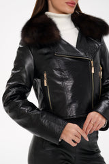 Genuine Polar Fox Real Leather Transformer Jacket Alaska® Outerwear Company