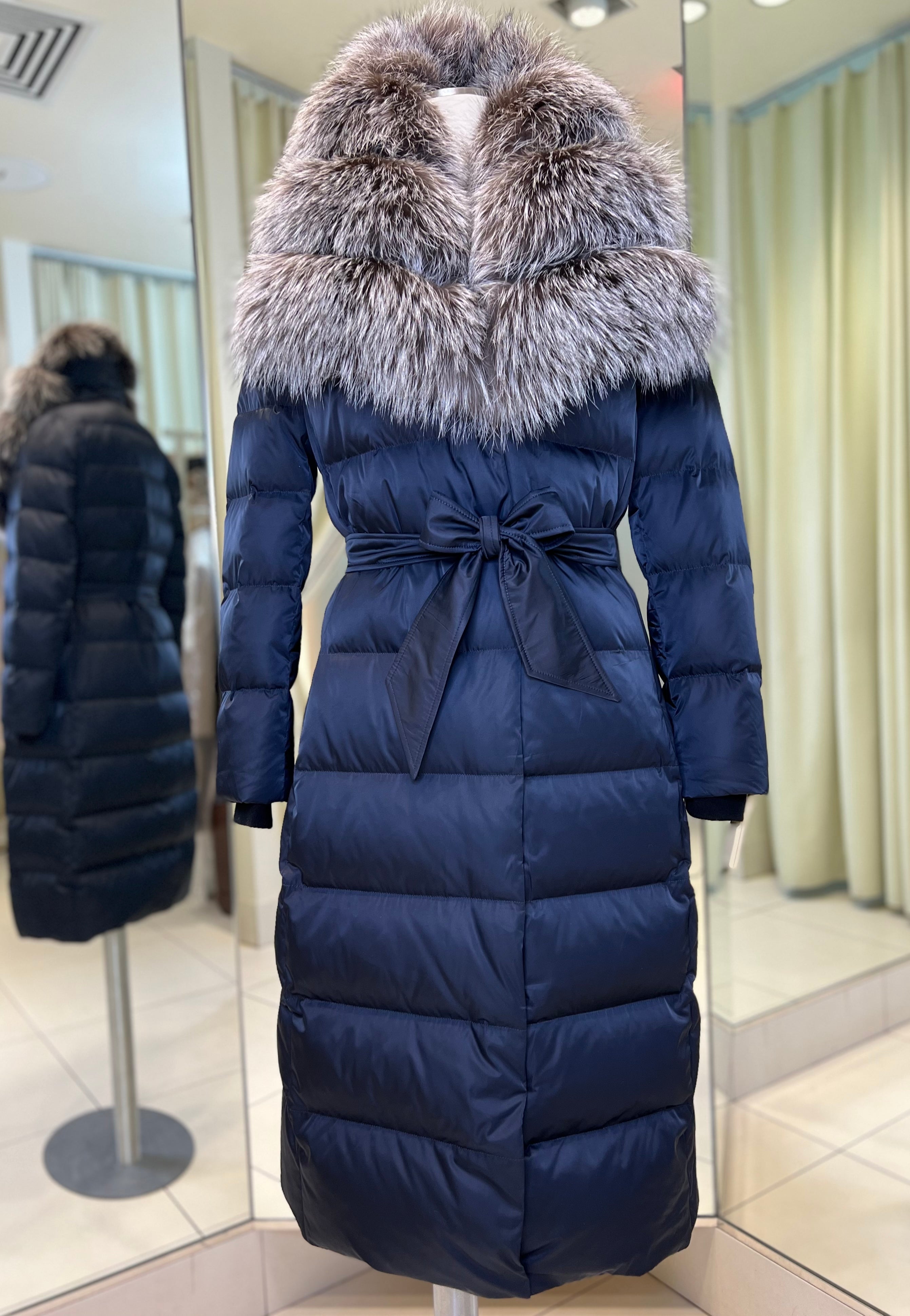 Kaimana Genuine Fox Fur Trim Premium Down Coat Alaska® Outerwear Company