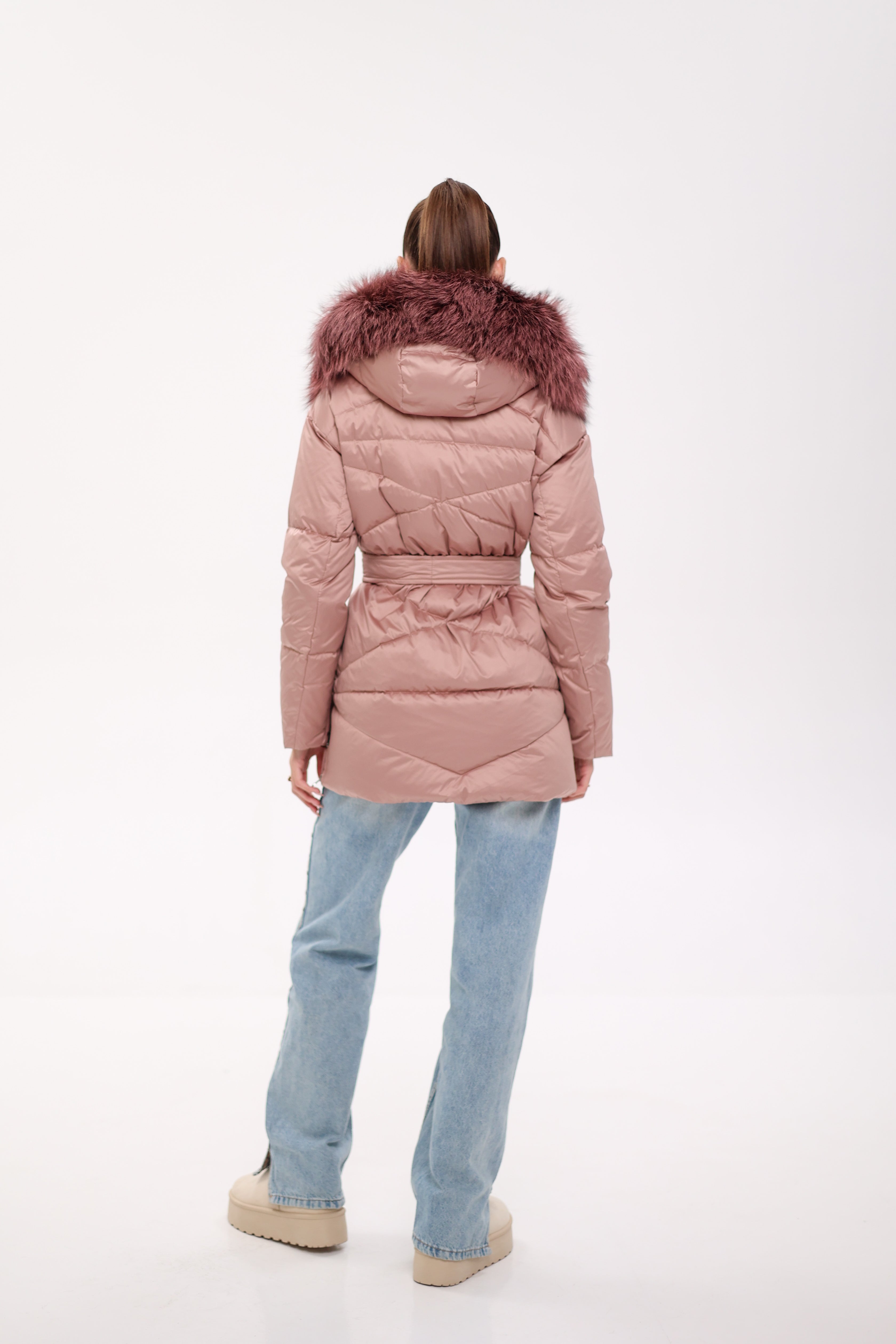 Genuine Silver Fox Fur Trim Down Insulated Parka Alaska® Outerwear Company