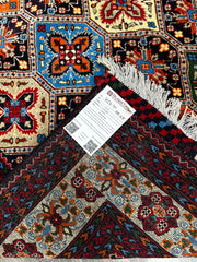 Hand-Knotted Afghani Kashi Wool Rug – 4’9″ x 6’10″ Rugistan