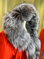Genuine Silver Fox Fur Rabbit Fur Insulated Parka Alaska® Outerwear Company