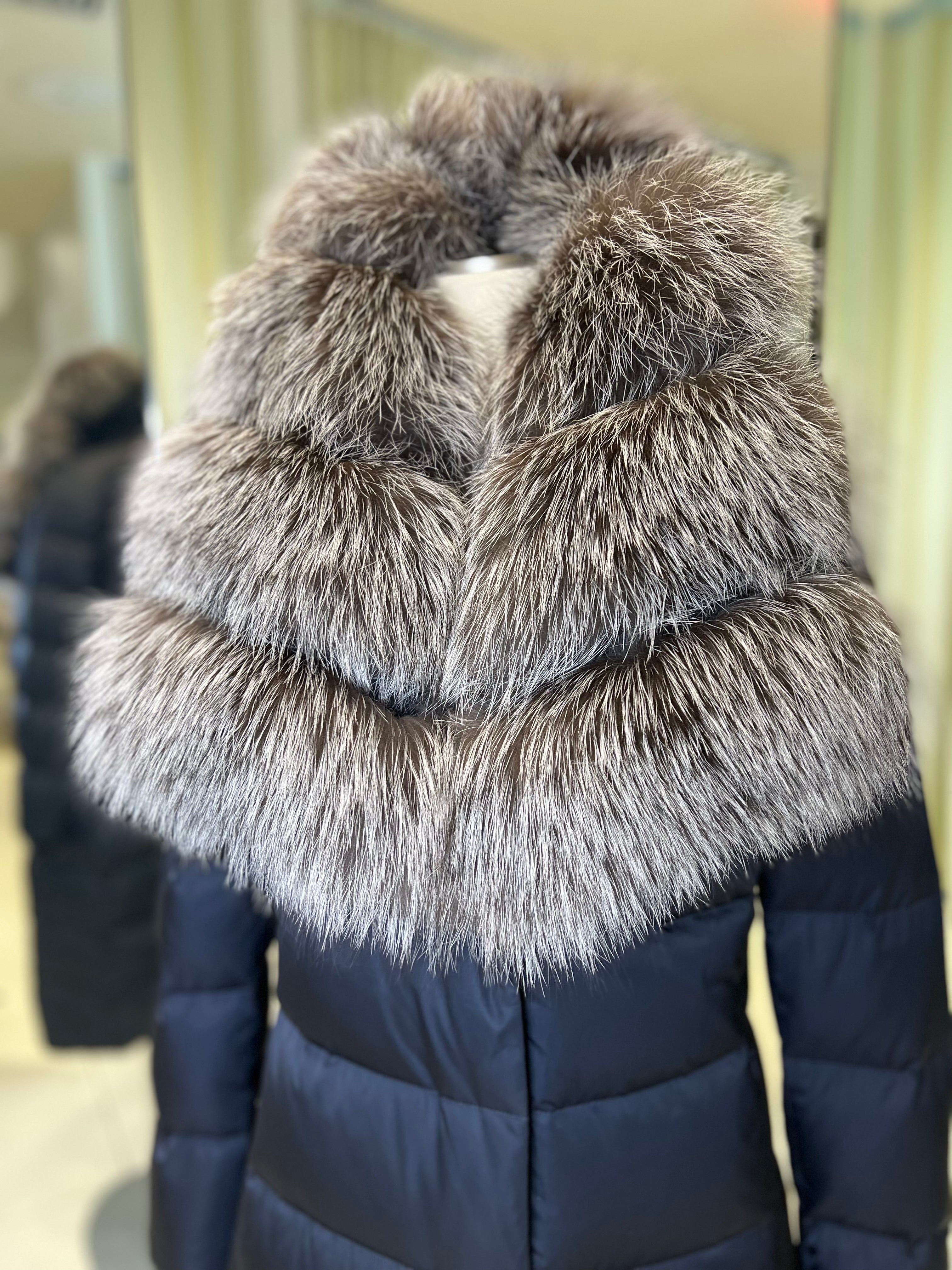 Kaimana Genuine Fox Fur Trim Premium Down Coat Alaska® Outerwear Company