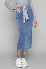 Jasper Skirt in Midwash Denim Apparalel