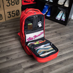 Red Leather Carry-On Roller Bag (Only 150 Made)