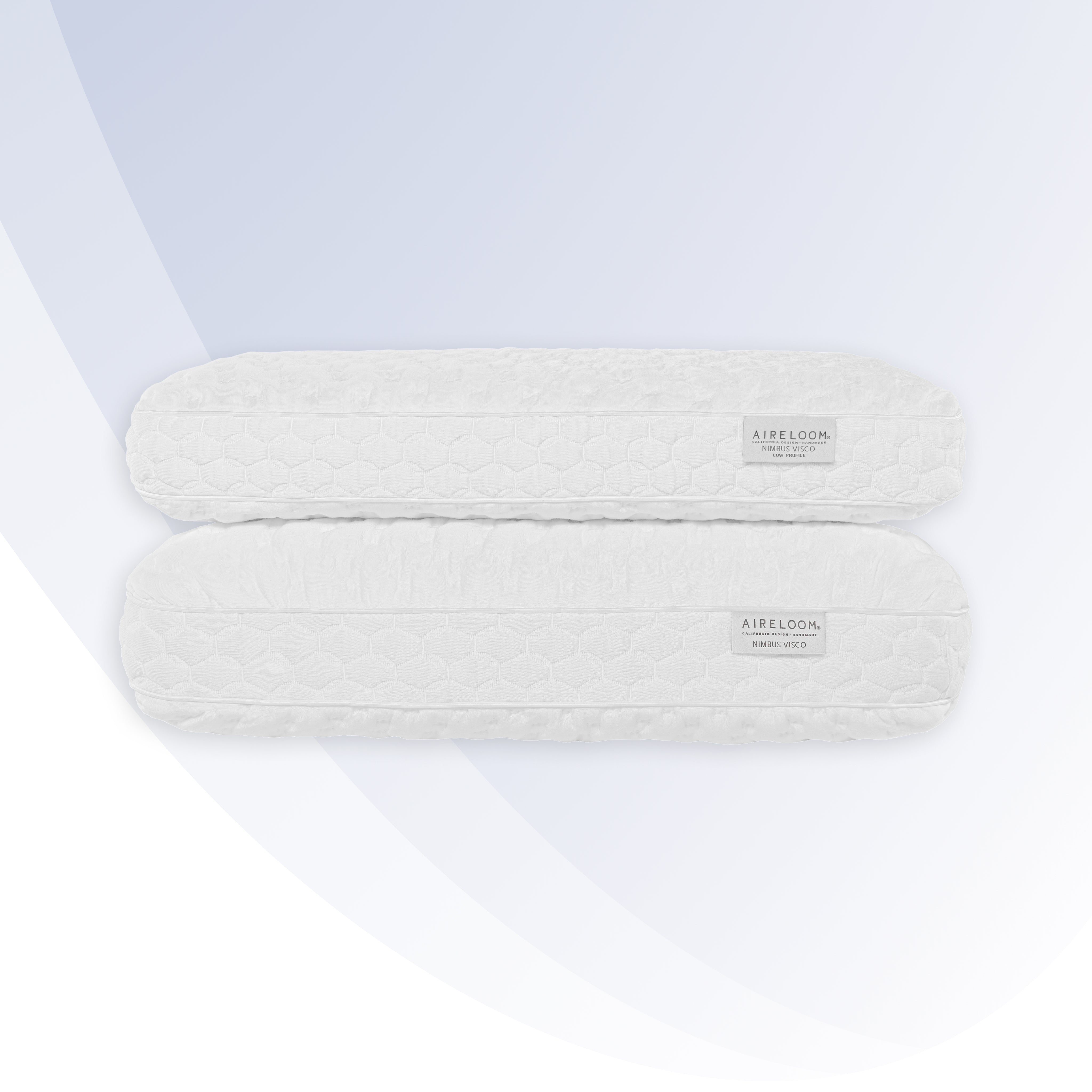 Folded towel with 'Aireloon' branding on a white background