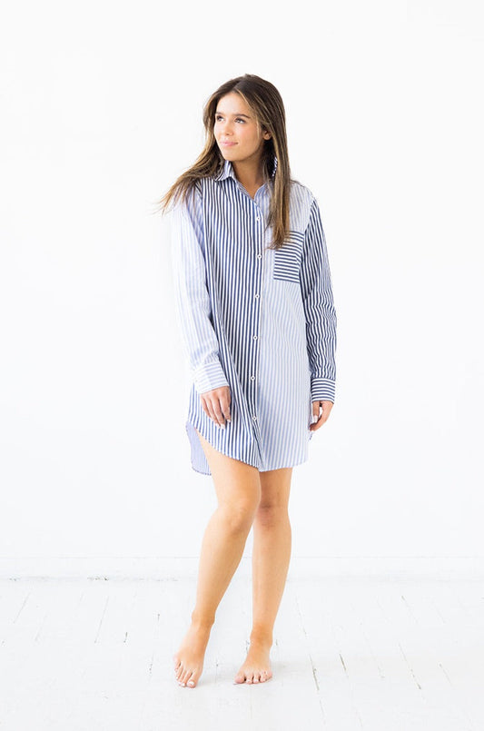 Amalfi Stripes Resort Shirt Salua Lingerie