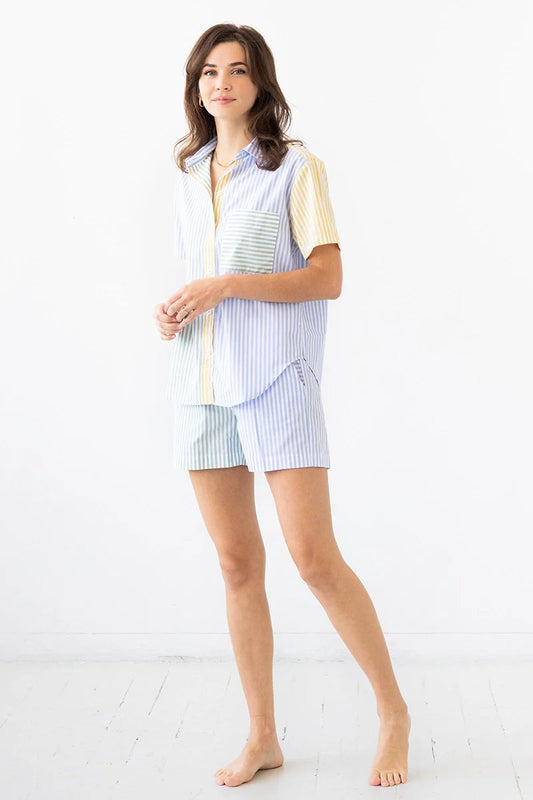 Amalfi Stripes Resort Short Set Salua Lingerie